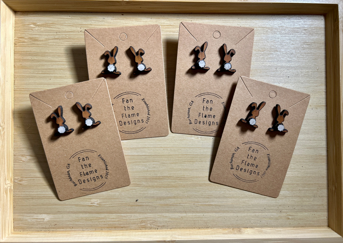 Bunny Handmade Stud