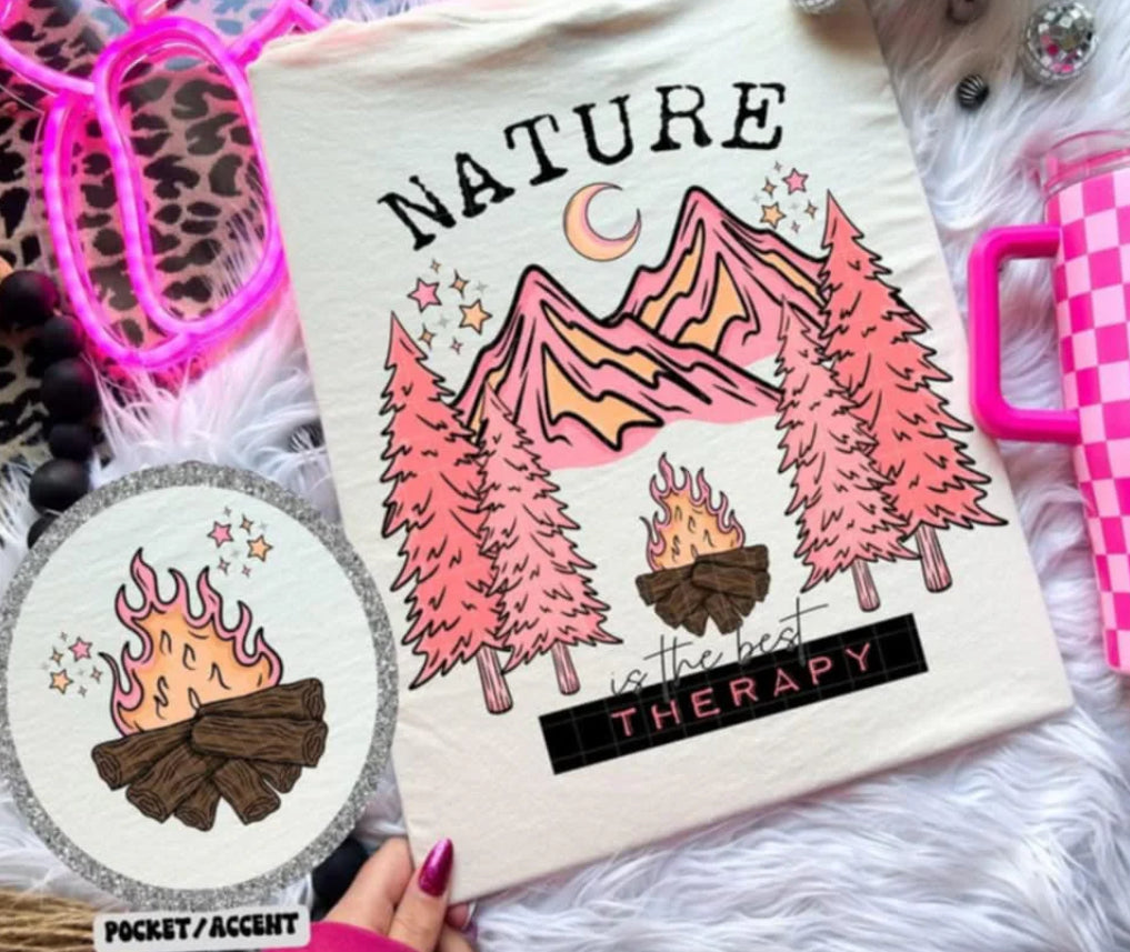 Nature is the best therapy tee/sweatshirt