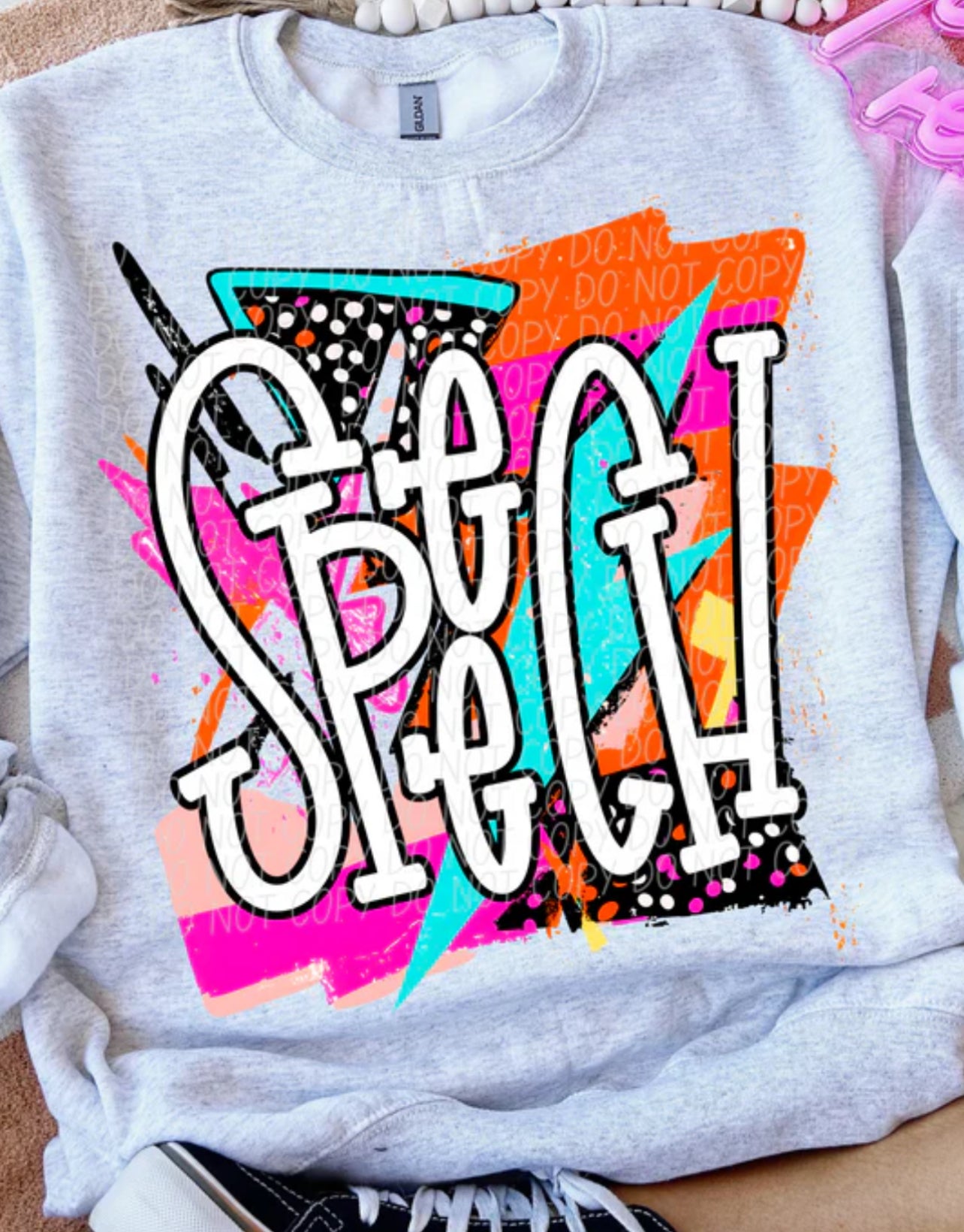Bright Retro Grade Levels Tee/Sweatshirt