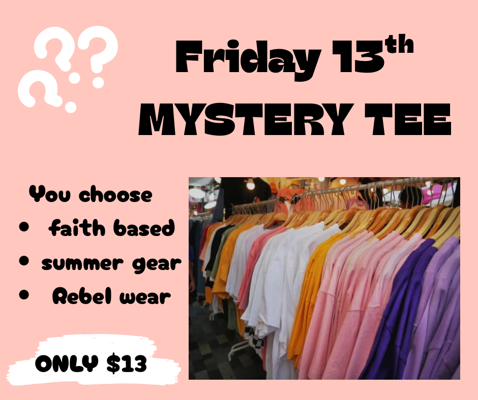 Friday 13th- mystery tee