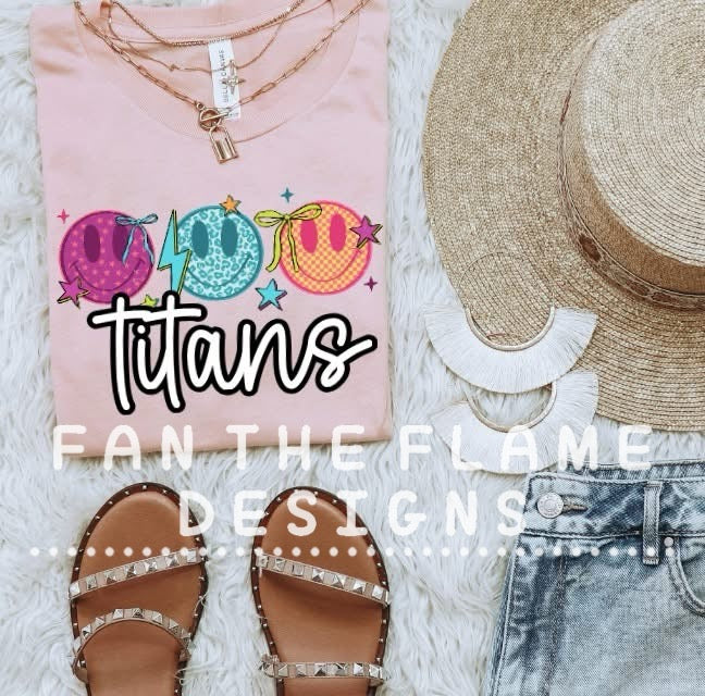 Bows and smileys mascot tee/sweatshirt