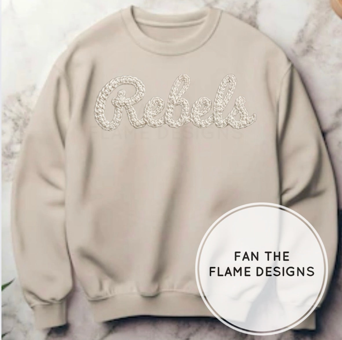 Faux Yarn Rebels/County Short/Long/Sweatshirt