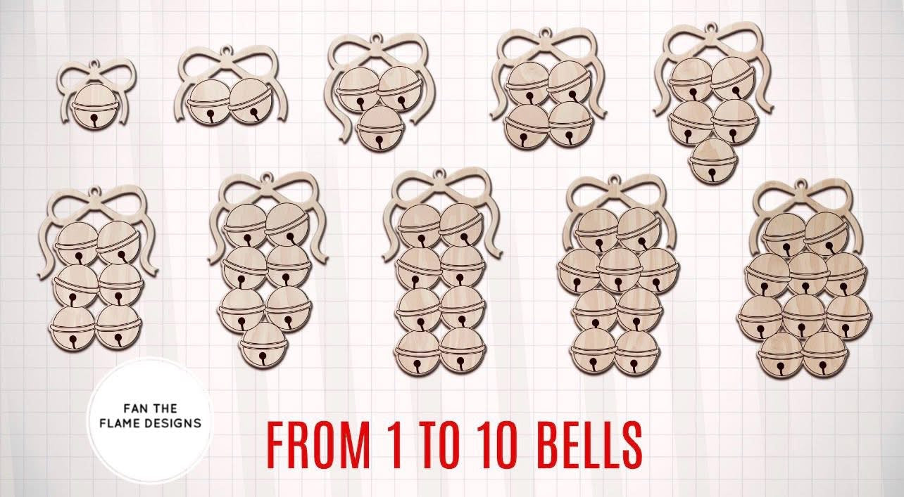 Personalized Family Bell Ornament