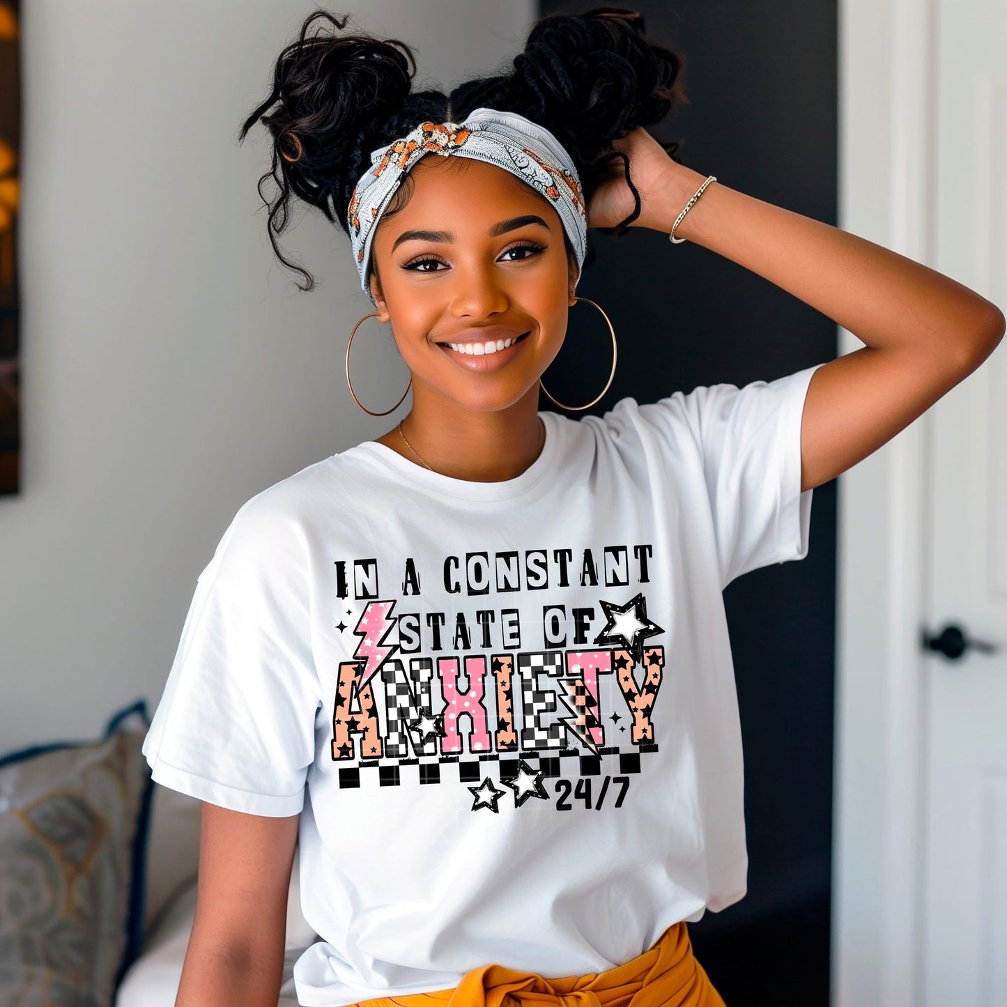 In a constant state of anxiety 24/7 Tee/Sweatshirt