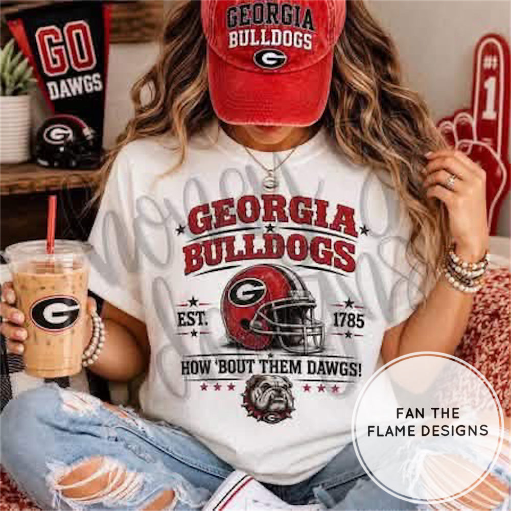 🏈 Helmet & Rally - Georgia Bulldogs — How ’Bout Them Dawgs!