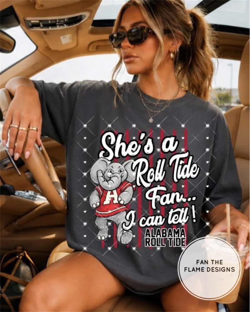 She’s a ____ fan!