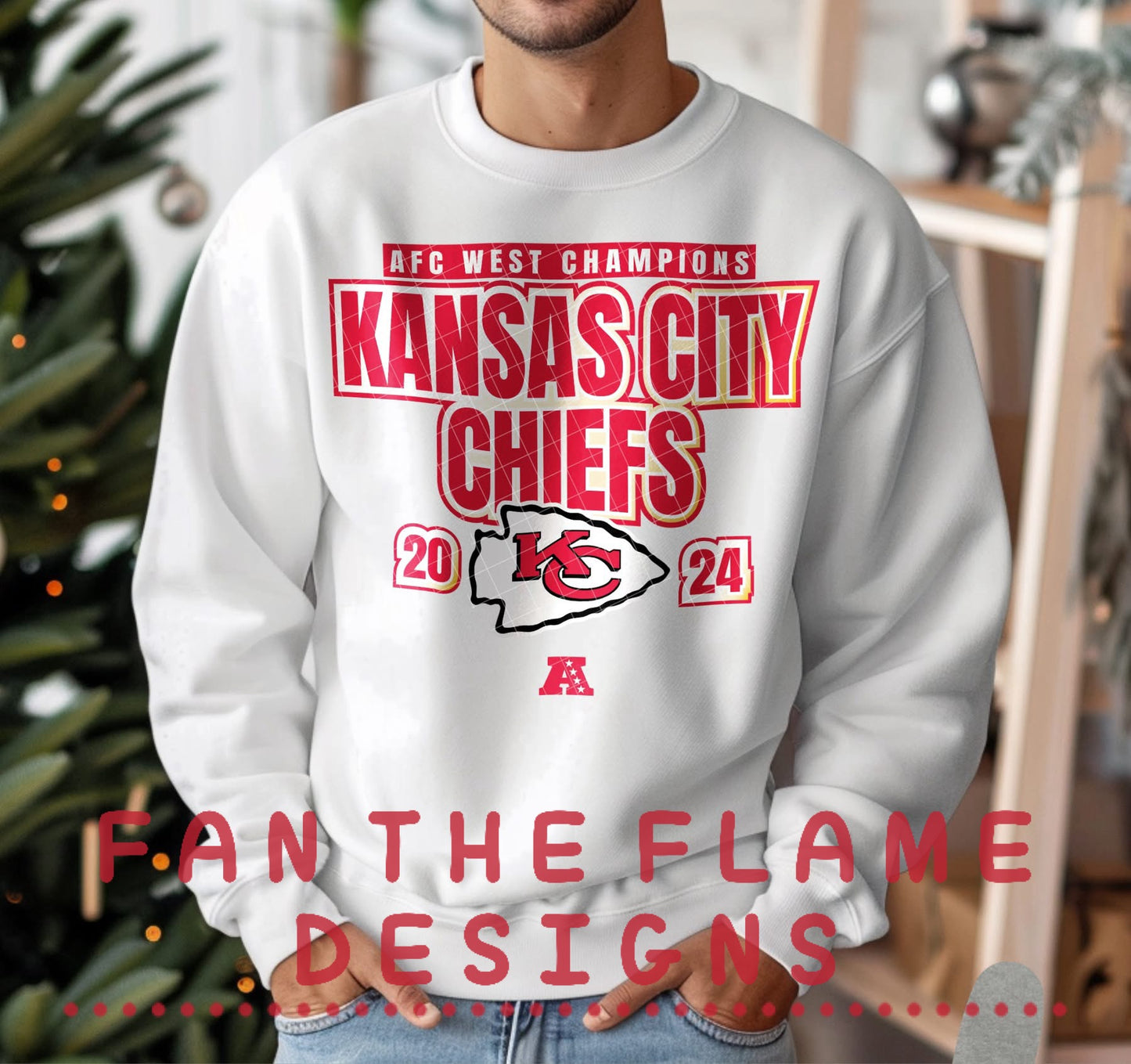 Kansas City Chiefs - AFC West Champions tee/sweatshirt