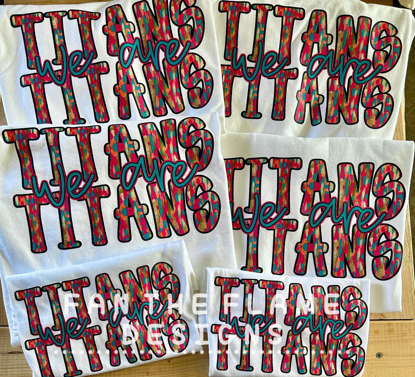 We Are Titans Brushstroke tee/sweatshirt