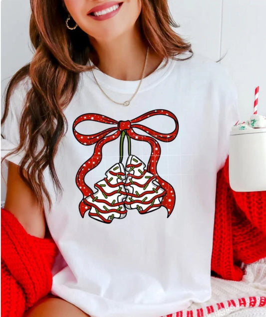 Red bow christmas cakes Tee/Sweatshirt