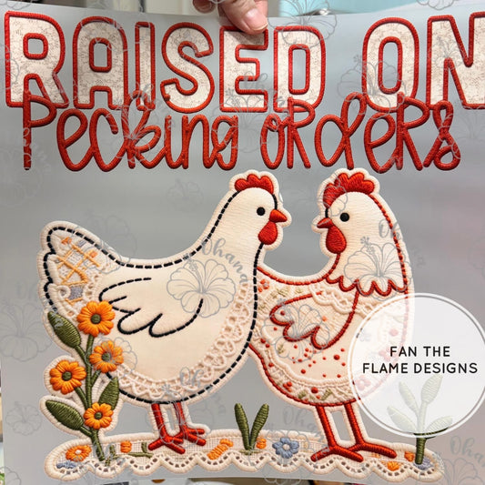 Raised on pecking orders Short/Long/Sweatshirt