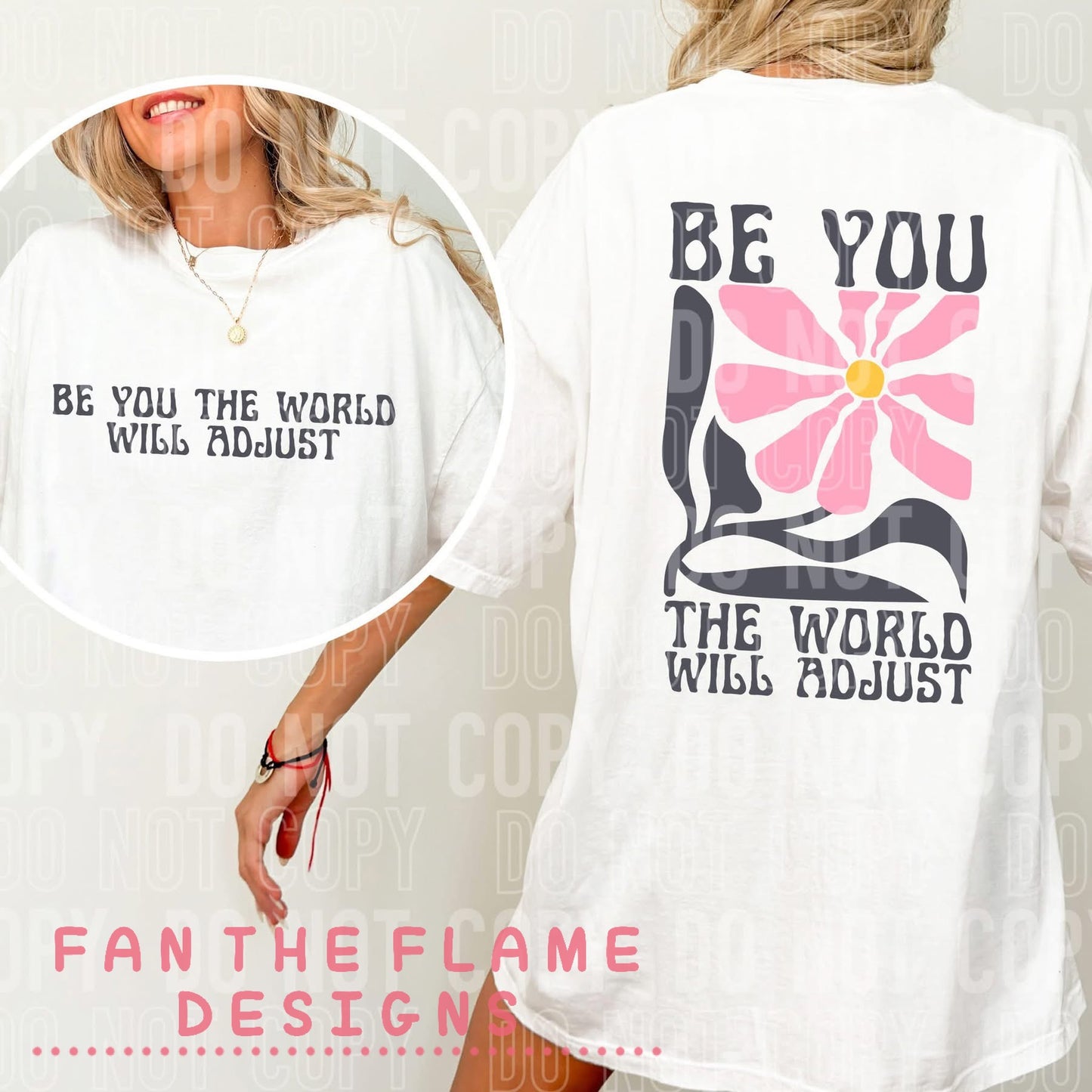 Be you the world will adjust tee/sweatshirt