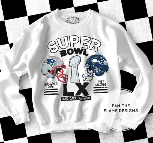 Super Bowl 2026 Short/Long/Sweatshirt