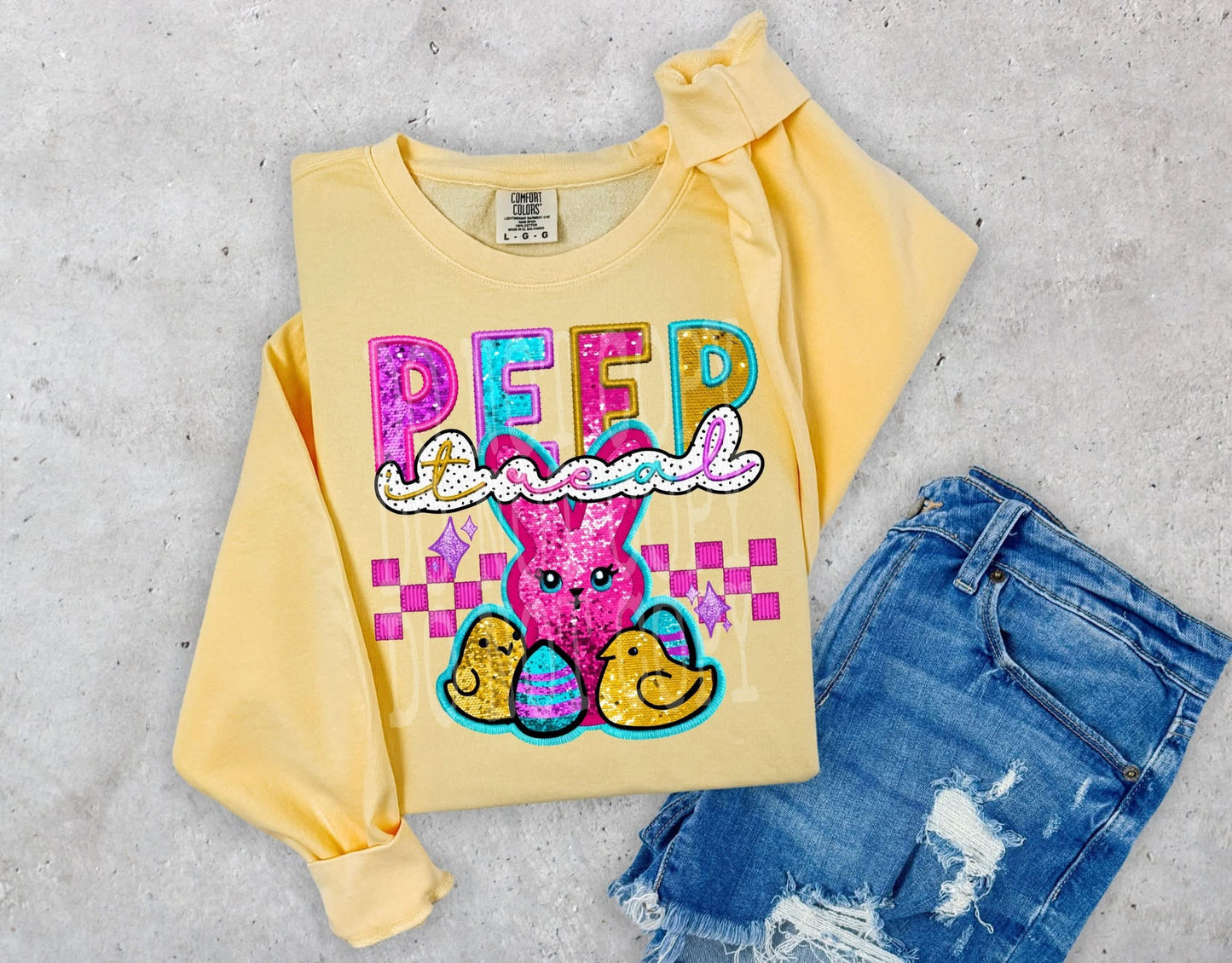 Peep it Real tee/sweatshirt