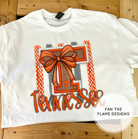 Burlap and Chevron Football Mascots with bows