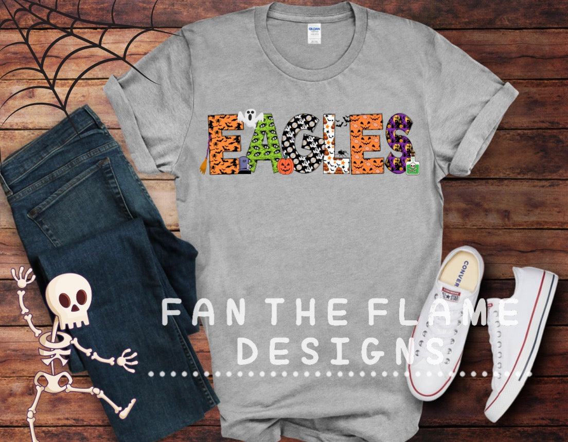 Halloween Eagles Tee/Sweatshirt