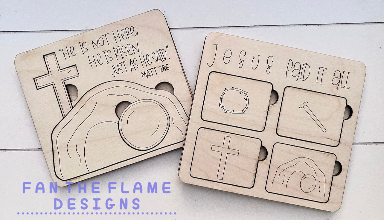 Wooden Easter Puzzles