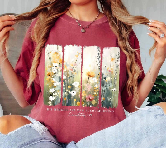His mercies are new every morning Short/Long/Sweatshirt