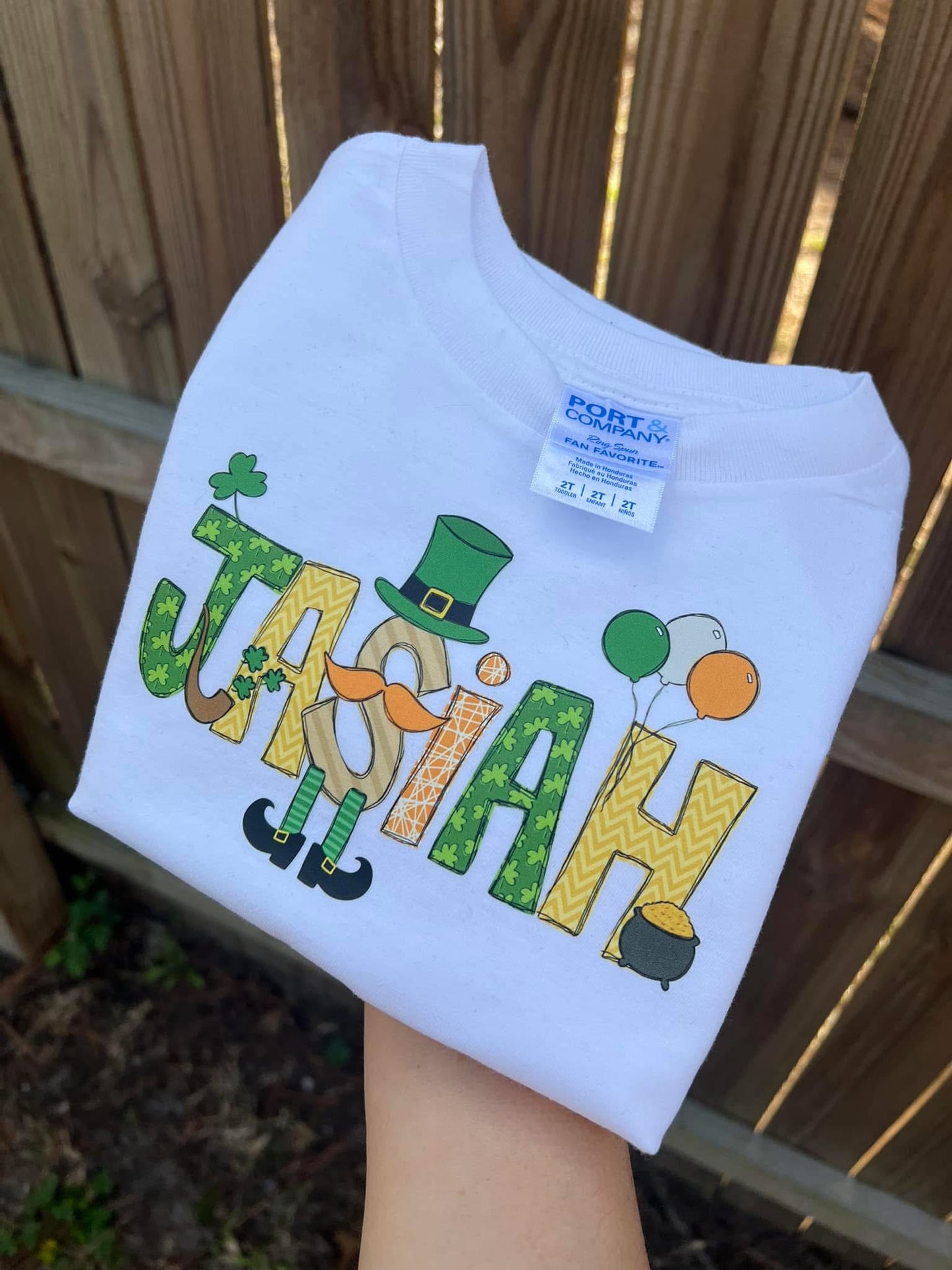 St. Patricks Personalized tee/sweatshirt