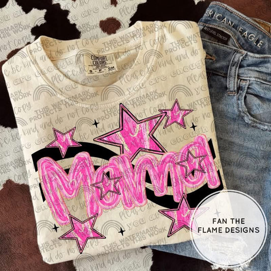 Mama/Mini with stars Short/Long/Sweatshirt