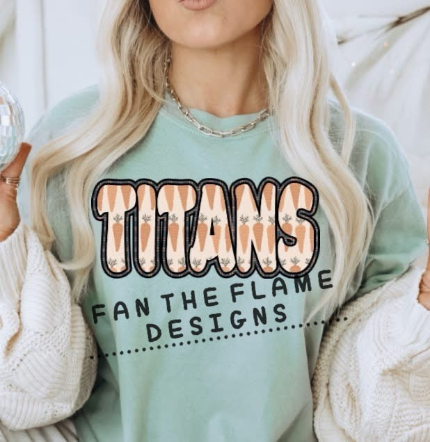 Easter Carrot Mascot tee/sweatshirt