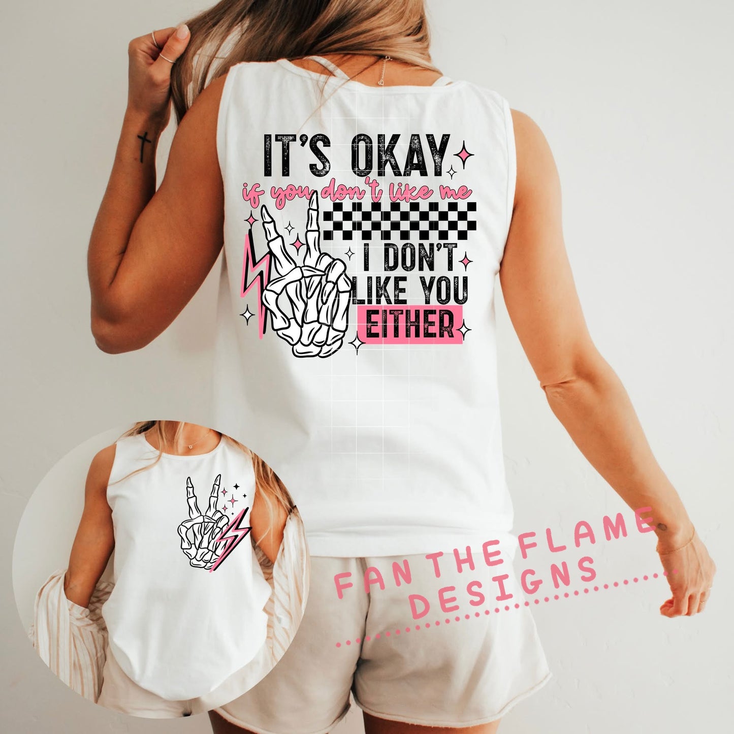 It’s okay if you don’t like me tee/tank