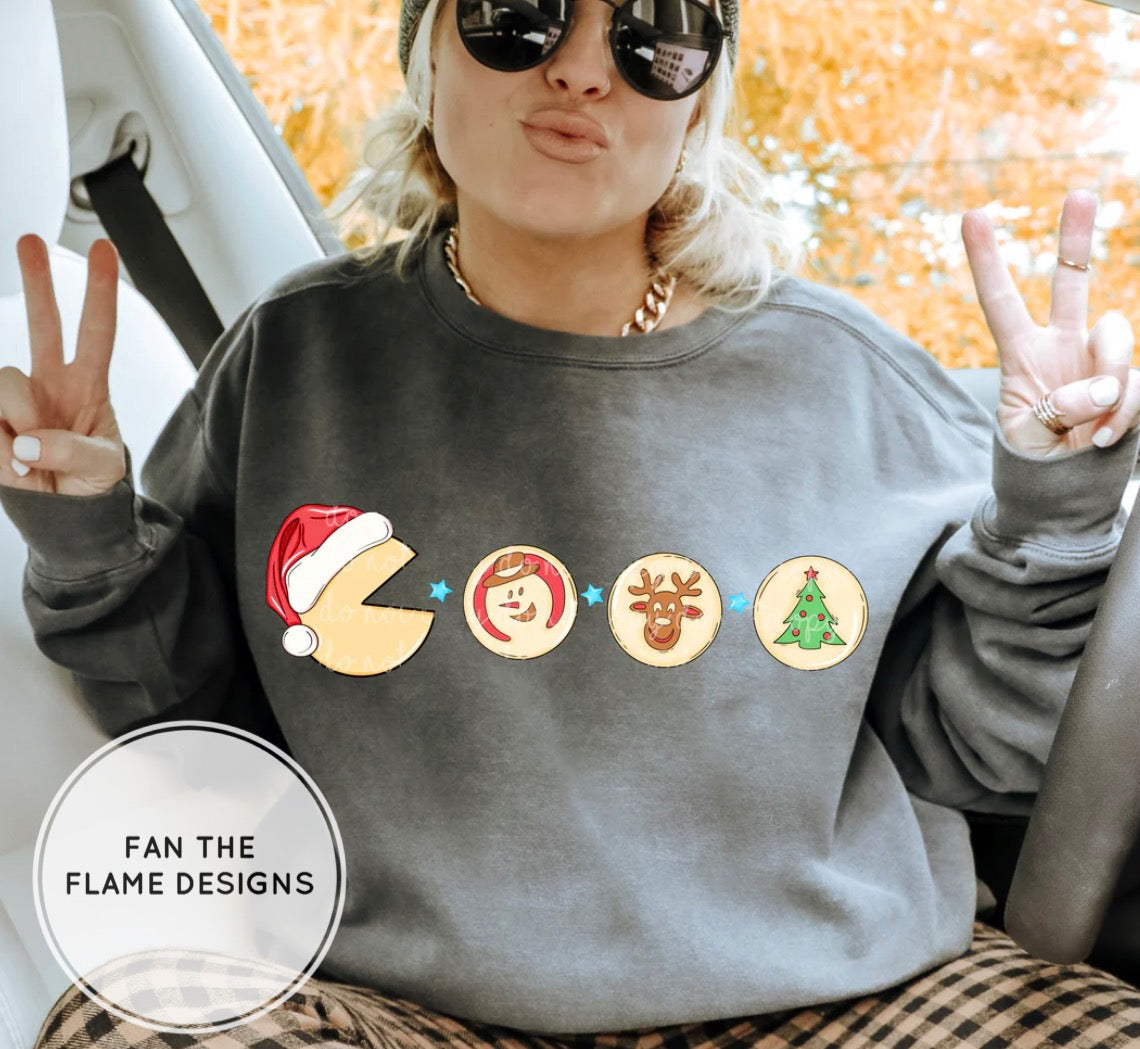 Santa Pac man Short/Long/Sweatshirt