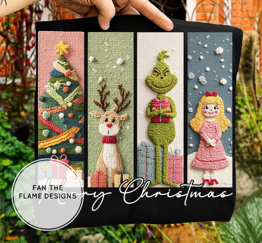 Retro Yarn Green Monster Short/Long/Sweatshirt