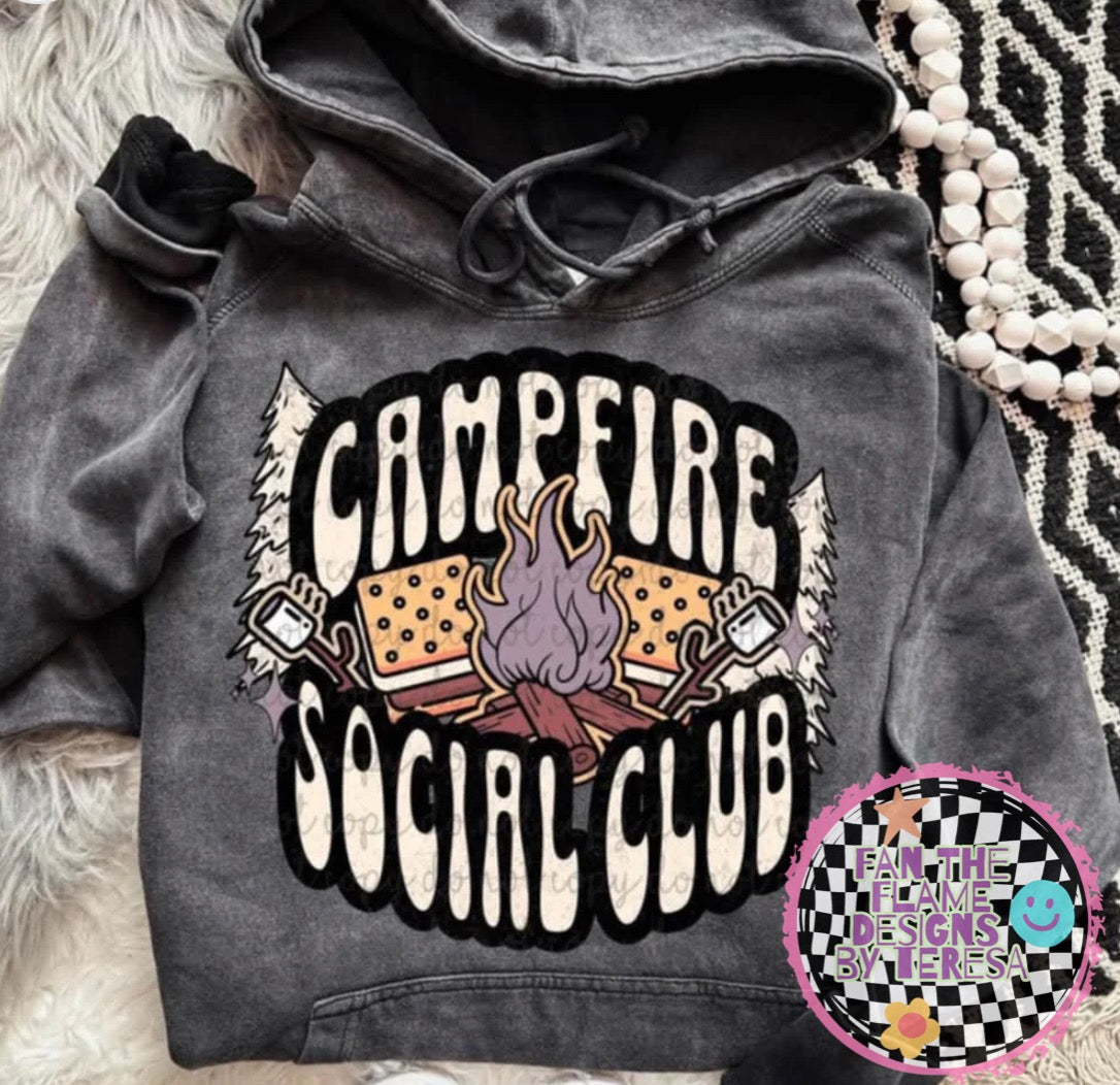 Campfire social club tee/tank
