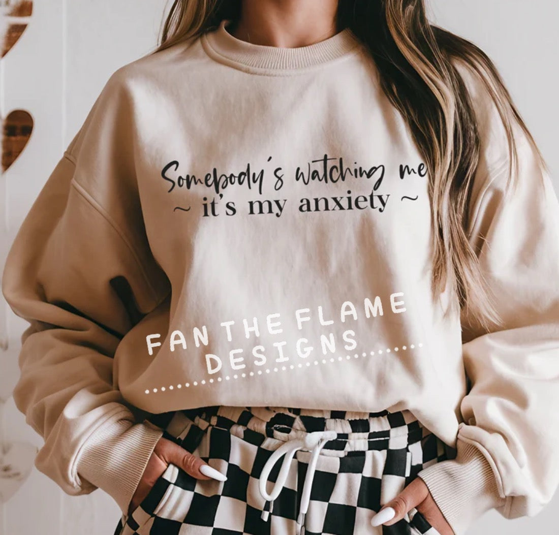 It’s my anxiety tee/tank