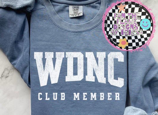 We do not care club tee/tank