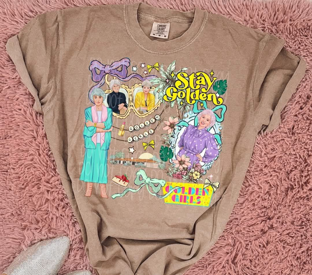 Stay Golden tee/tank