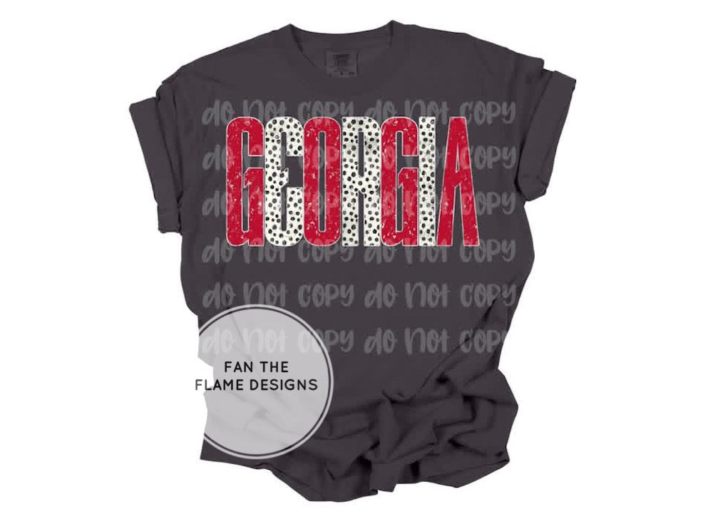 Dalmatian Dot Teams Short/Long/Sweatshirt