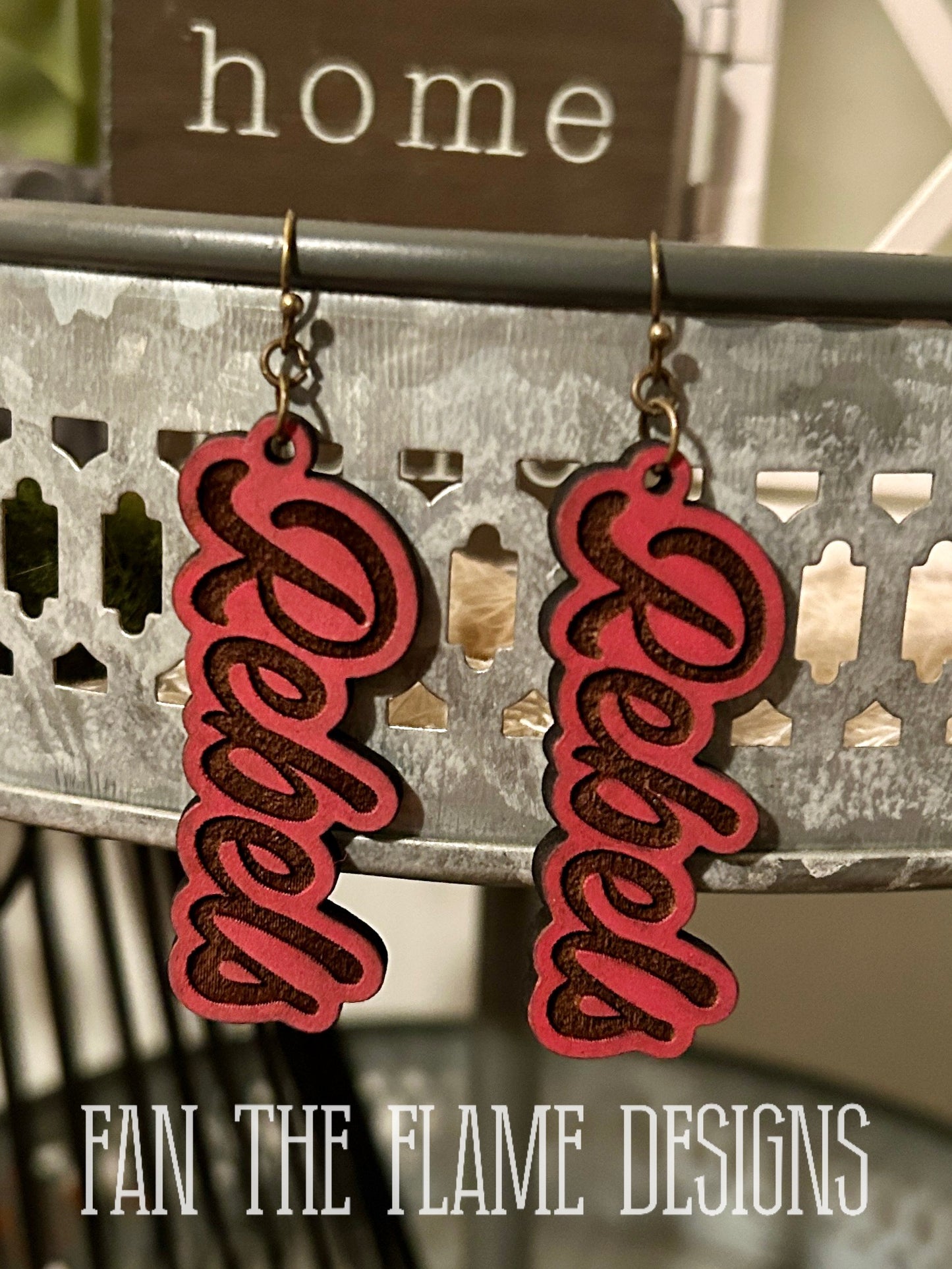 Handmade Rebel Dangle Earrings