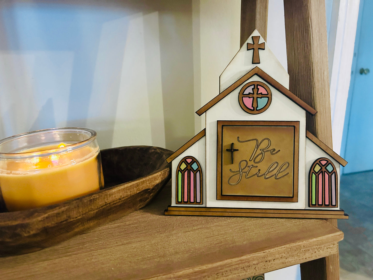 Interchangeable Church Shelf Sitter