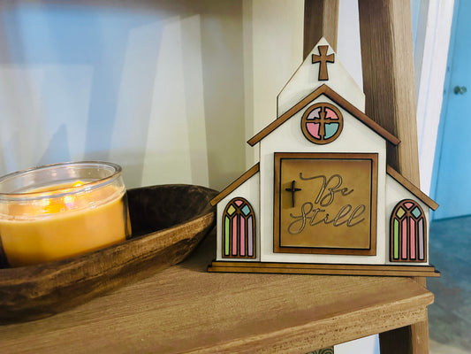 Interchangeable Church Shelf Sitter