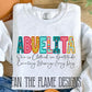 She is Clothed - patterned faux embroidery tee/sweatshirt