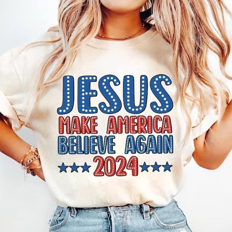 Make America Believe Again tee