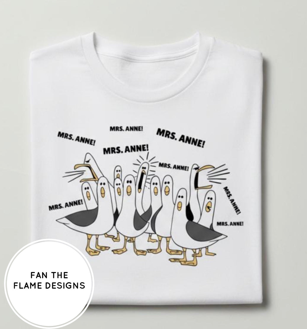 Custom Seagulls Teacher