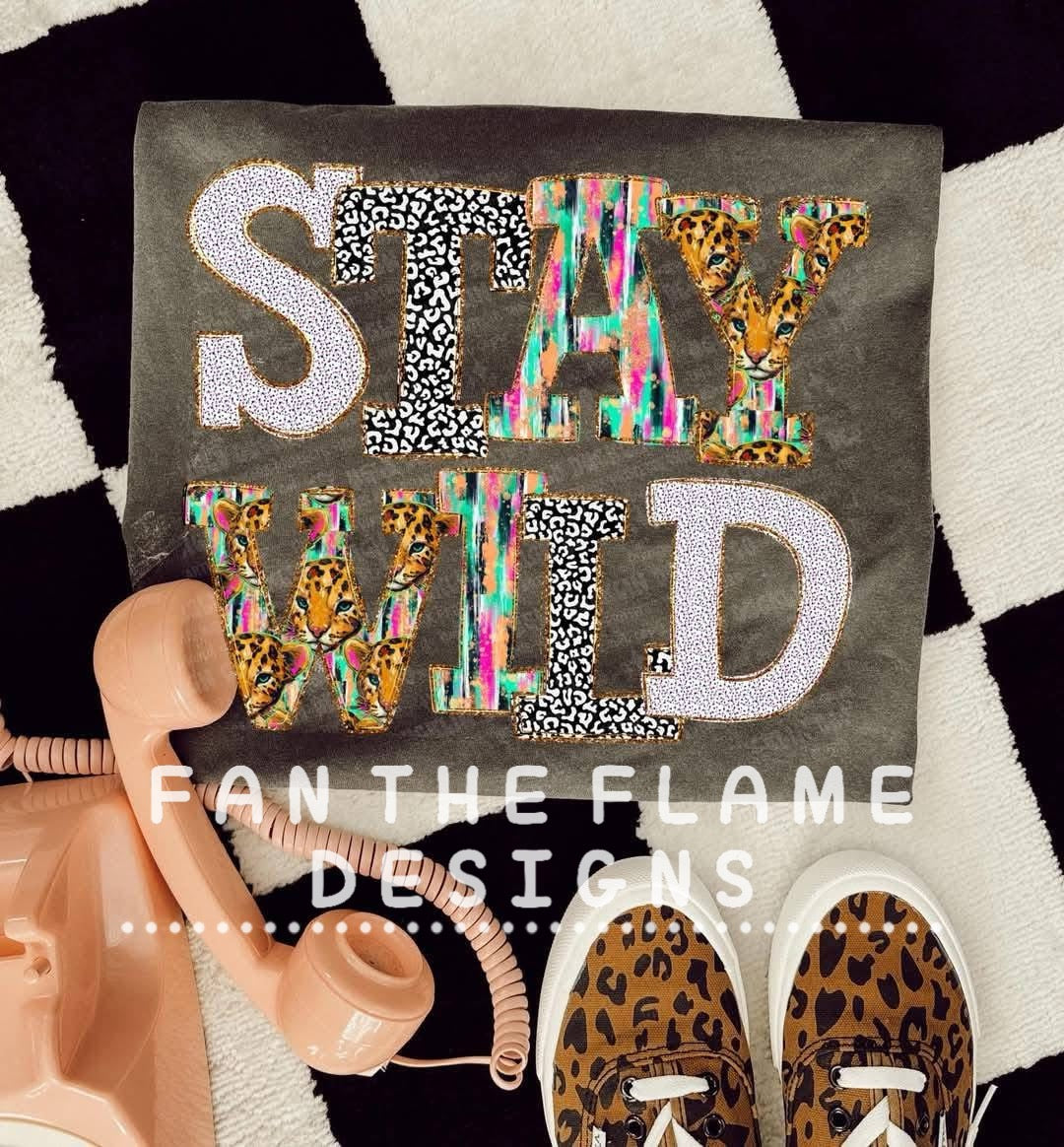 Stay Wild tee/tank
