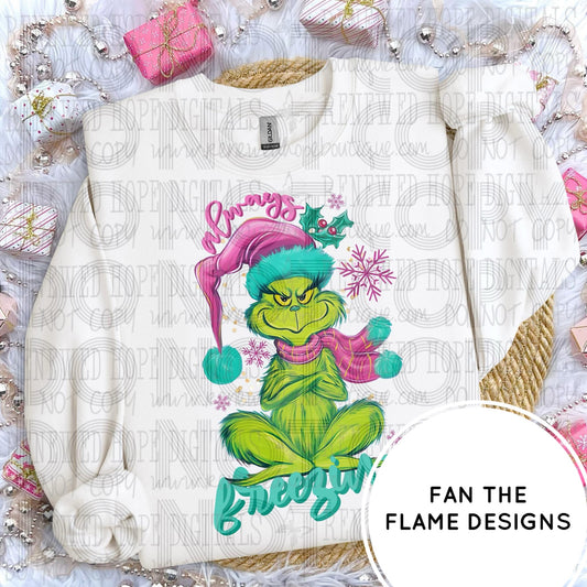 Always Freezing Green Guy Tee/Sweatshirt