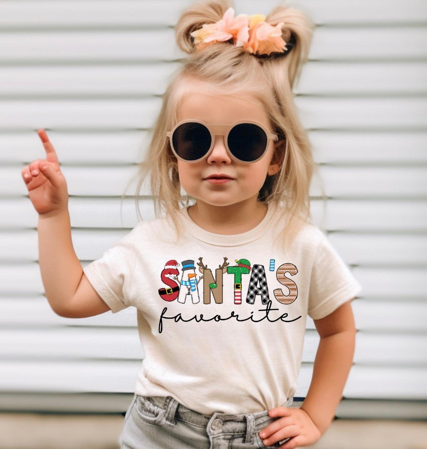 Santa’s Favorite Short/Long/Sweatshirt