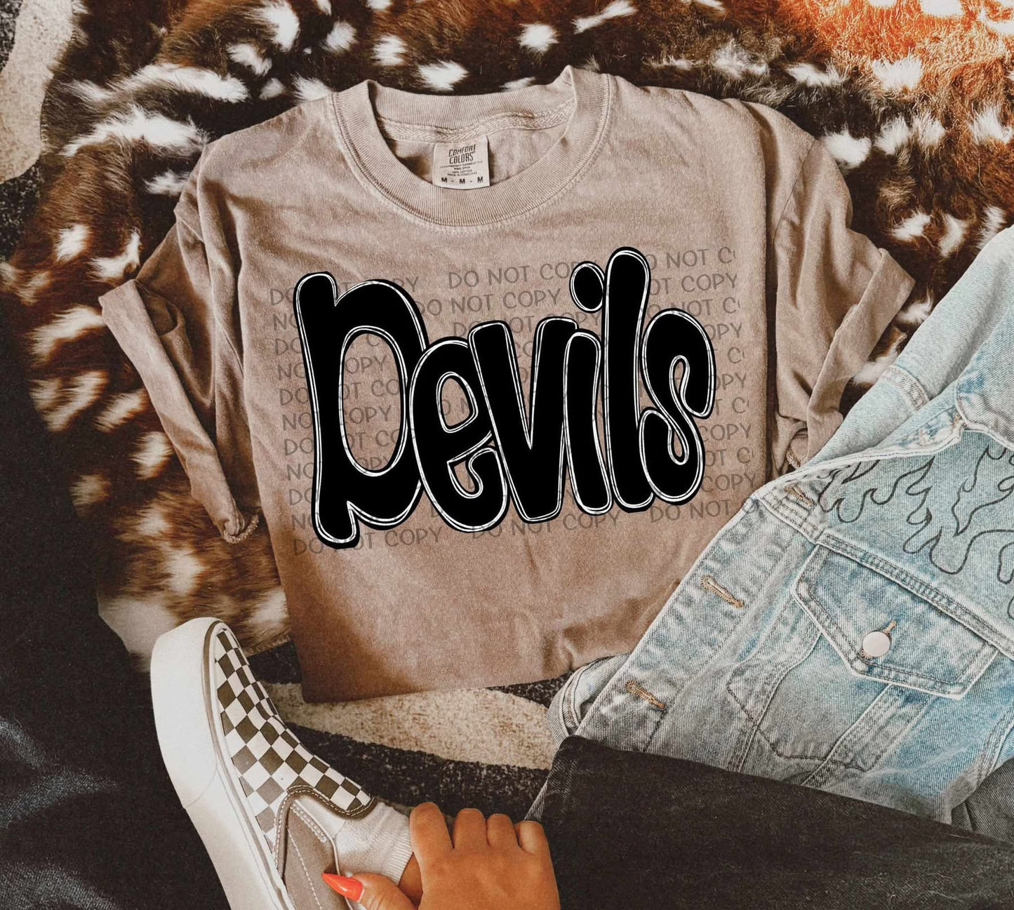 Handwritten Mascots tee/sweatshirt