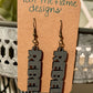 Handmade Rebel Dangle Earrings