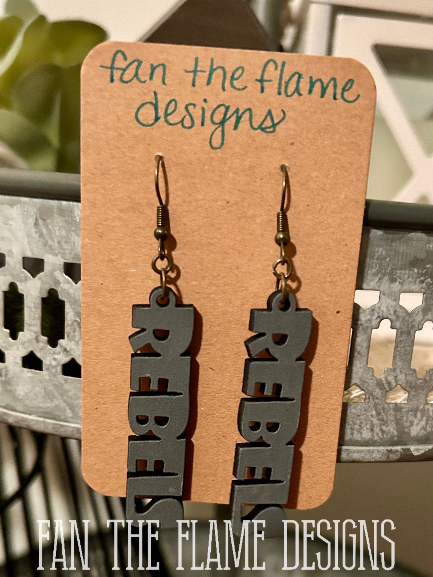 Handmade Rebel Dangle Earrings