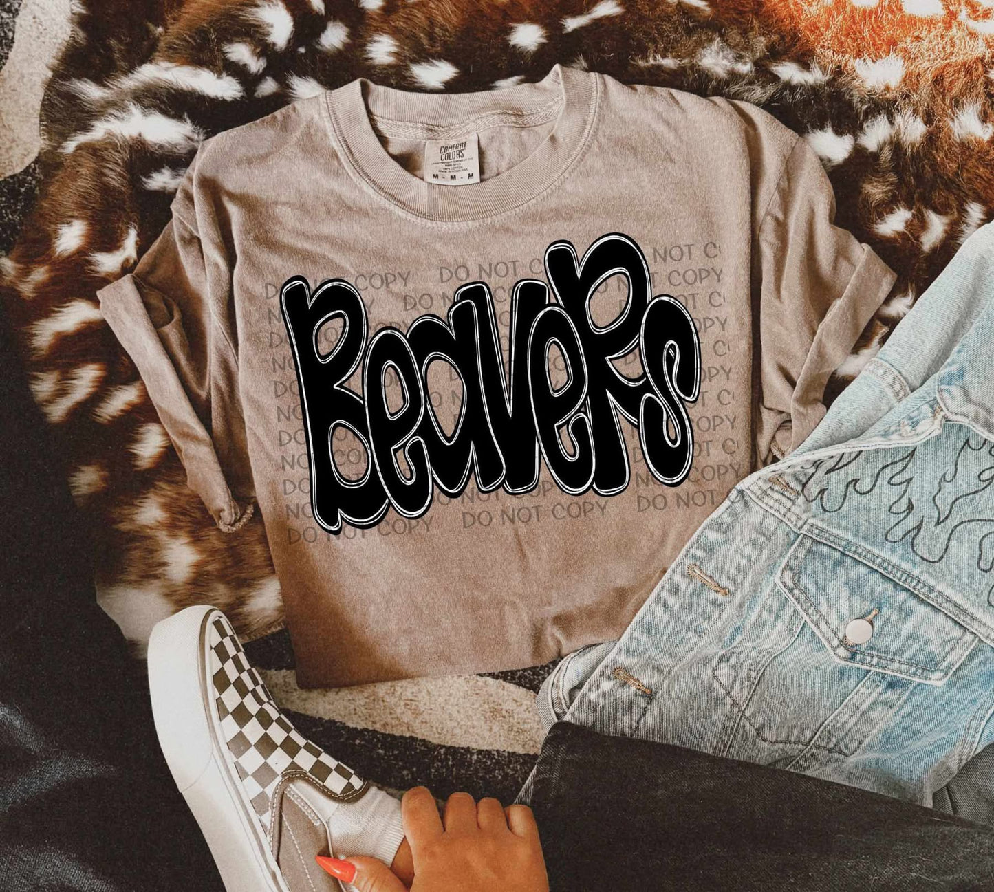 Handwritten Mascots tee/sweatshirt