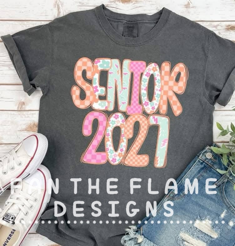 Senior pastel tee/sweatshirt