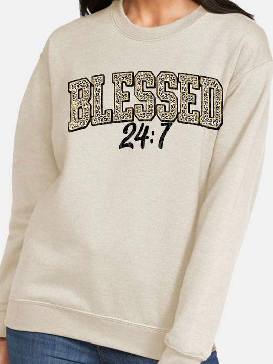 Blessed 24/7 Short/Long/Sweatshirt
