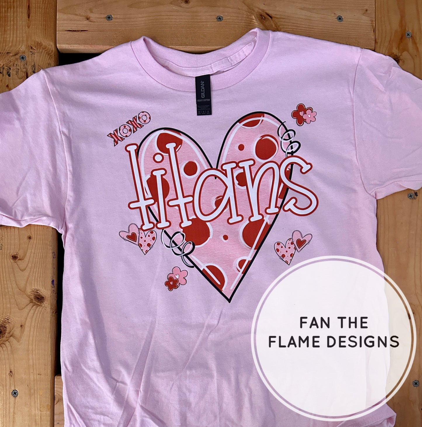 Titans Valentine Heart Short/Long/Sweatshirt