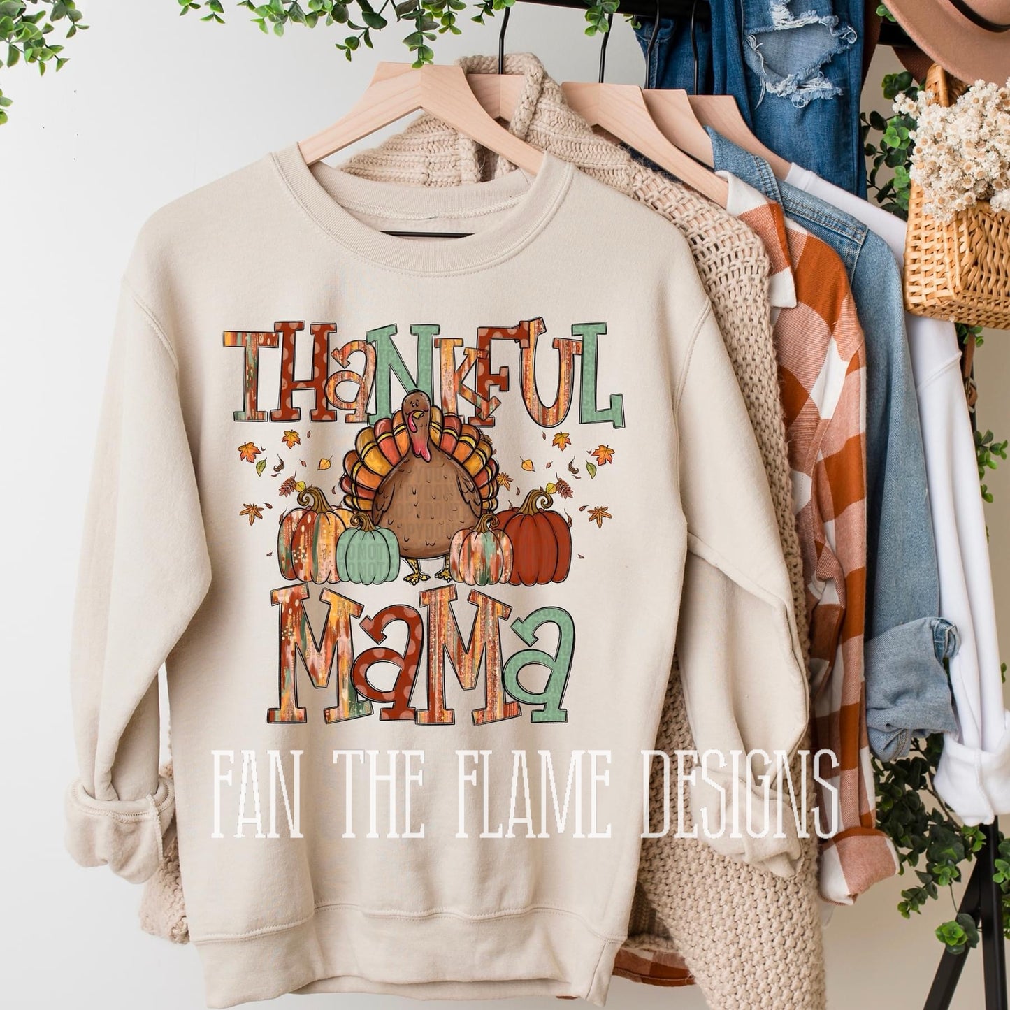 Thankful Mama tee/sweatshirt