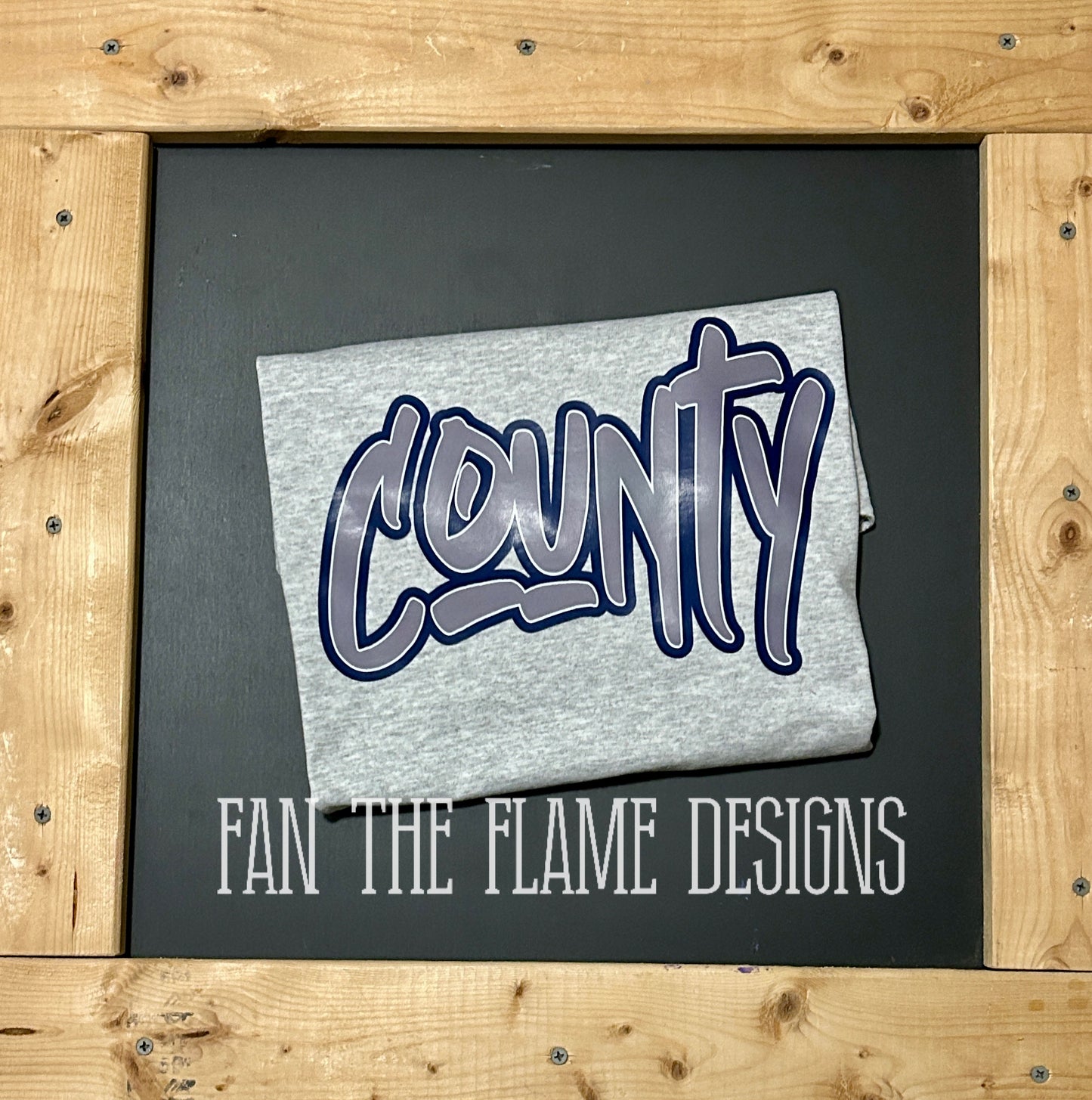 Graffiti Style County tee/sweatshirt